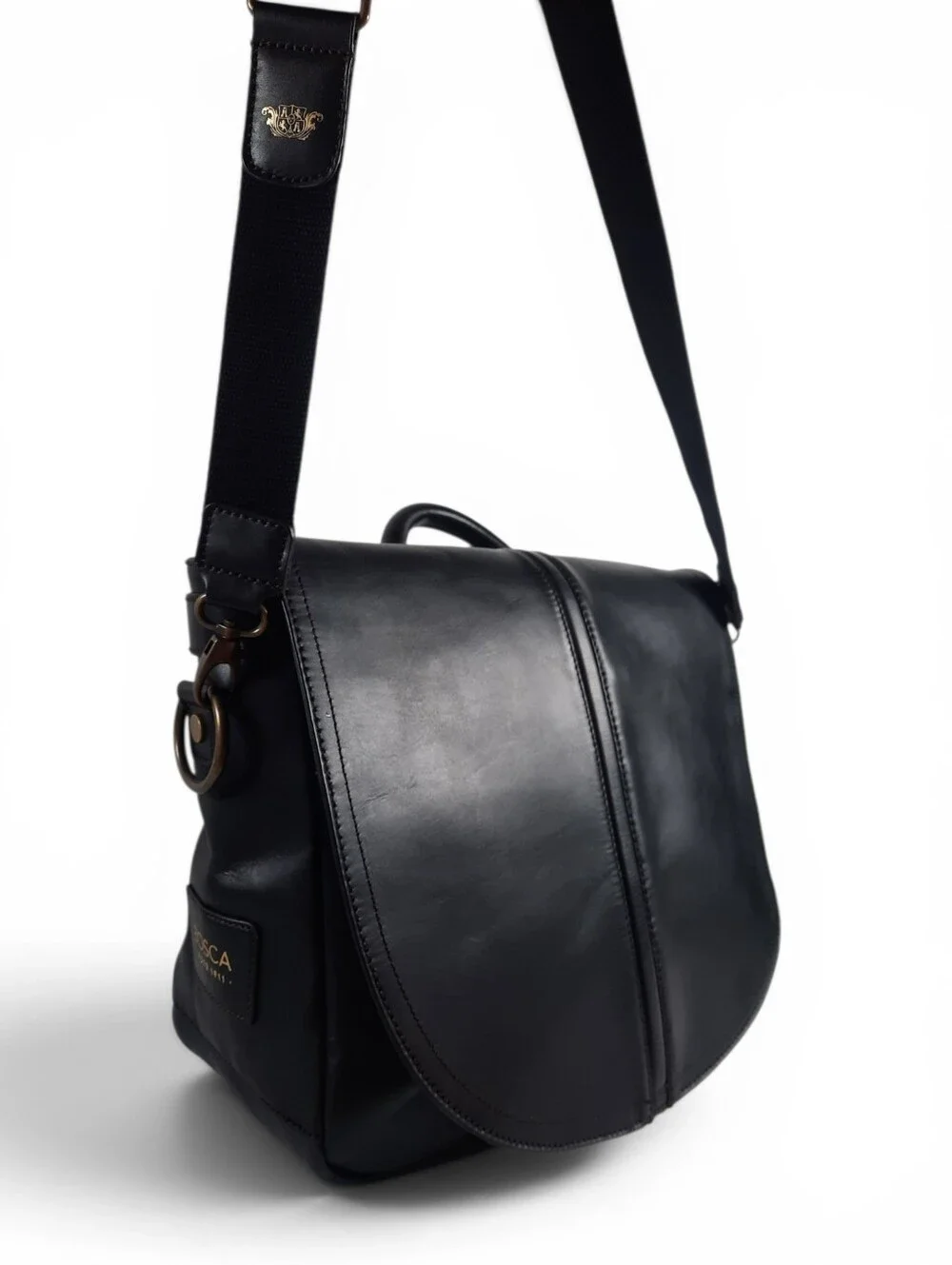 BOSCA Mail Bag Leather Messenger Briefcase Weekender Laptop Business Office Work